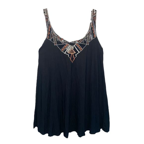 Revolve Cleobella Marina Black Mini Dress size Medium - Picture 6 of 8